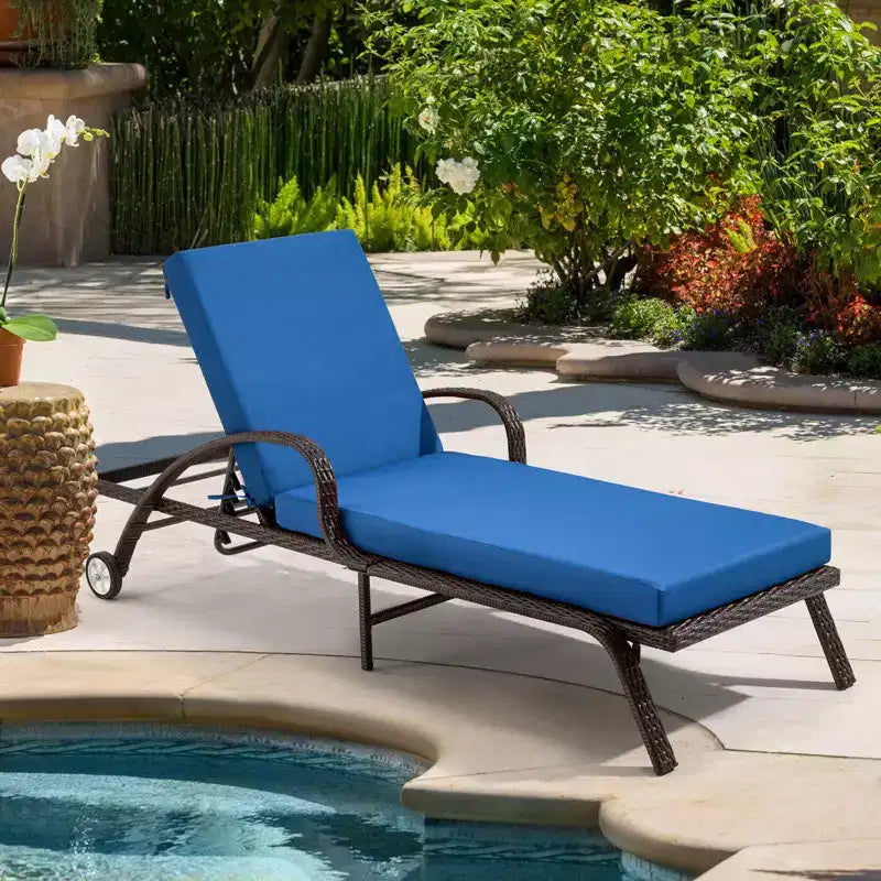 Coussin de chaise longue d'extérieur EROMMY