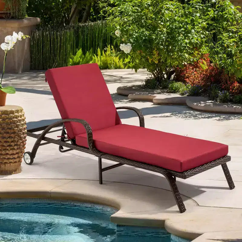 Coussin de chaise longue d'extérieur EROMMY