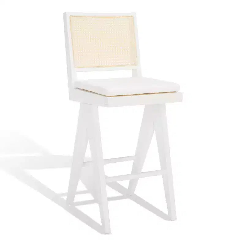 Tabouret de bar Colette en rotin - SFV4134 - Safavieh Couture