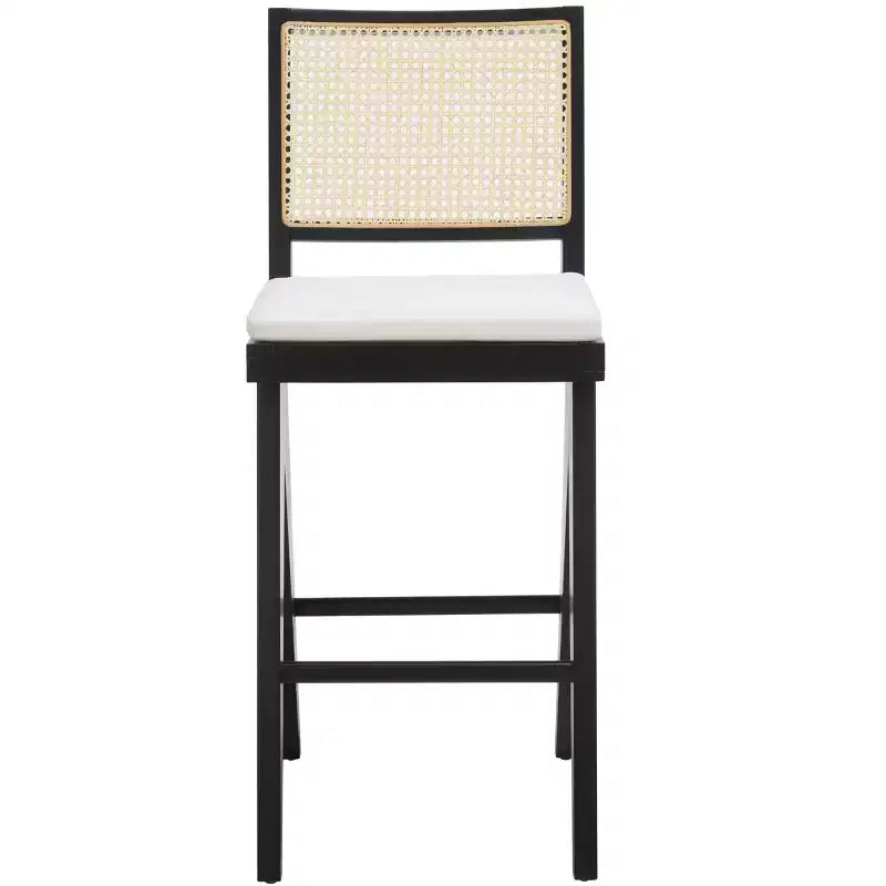Tabouret de bar Colette en rotin - SFV4134 - Safavieh Couture