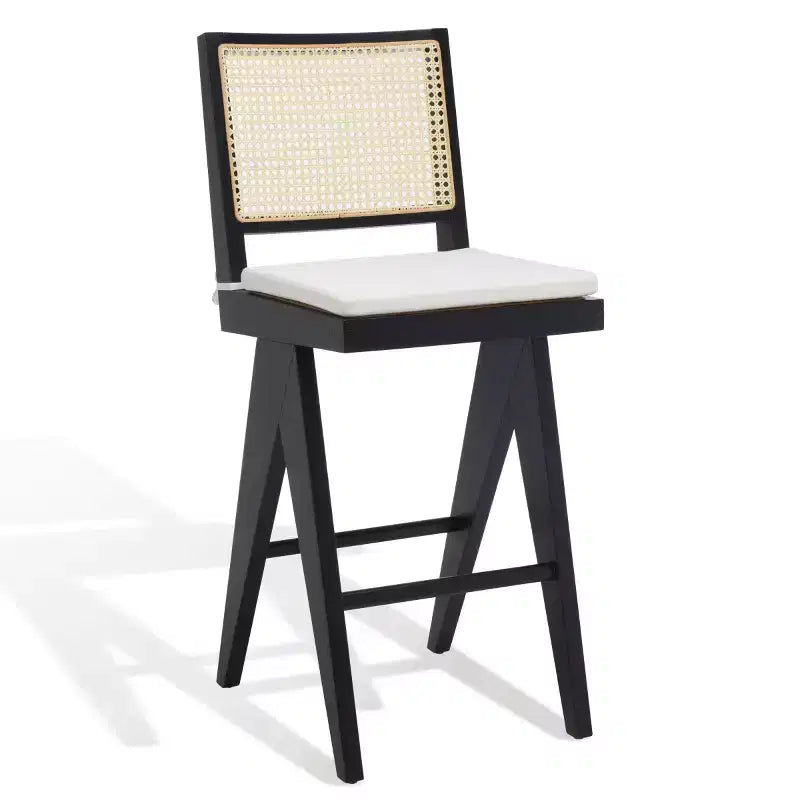 Tabouret de bar Colette en rotin - SFV4134 - Safavieh Couture