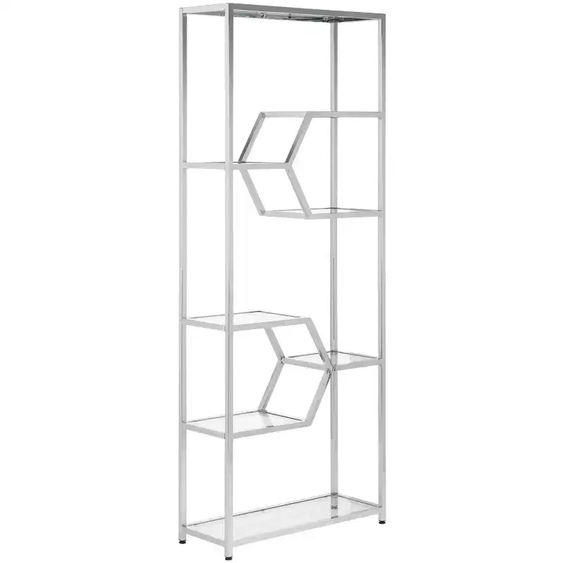 Bibliothèque Benoît Chrome - SFV1101 - Chrome - Safavieh Couture