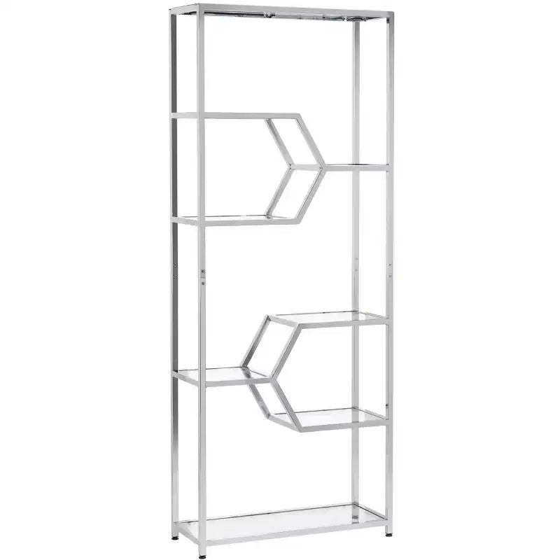 Bibliothèque Benoît Chrome - SFV1101 - Chrome - Safavieh Couture