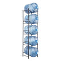 VEVOR 5 Tiers Water Jug Holder, 5 Gallon Water Bottle Holder, Single Row Water Bottle Rack for 5 Bottles, Heavy Duty Water Jug Rack