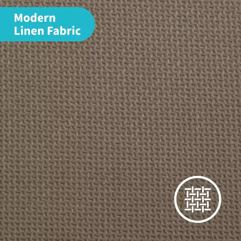 Canapé d'angle modulable en U/L Mjkone avec pouf, canapé-lit réversible moderne et surdimensionné convertible
