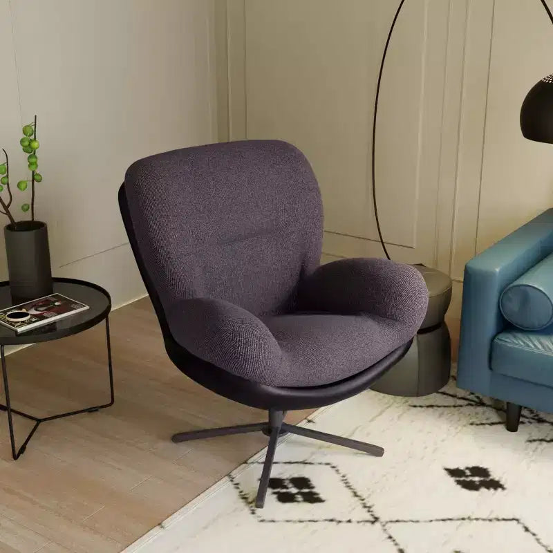 Fauteuil d'appoint pivotant à 360° Vatros, Fauteuils d'appoint pour salon