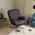 Fauteuil d'appoint pivotant à 360° Vatros, Fauteuils d'appoint pour salon