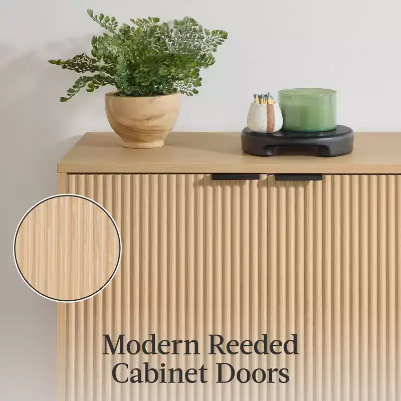 Meuble de rangement 2 portes Best Choice Products avec portes à fermeture douce, meuble d'appoint polyvalent