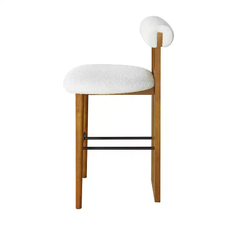 Christopher Knight Home Marvin Tabourets de bar polyvalents rembourrés en bois d'hévéa (lot de 2)