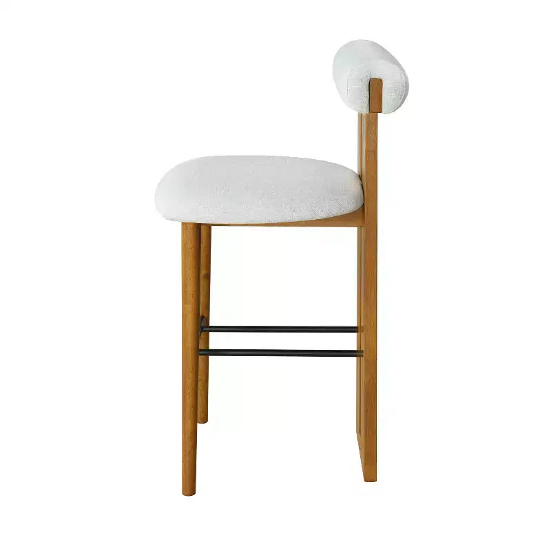 Christopher Knight Home Marvin Tabourets de bar polyvalents rembourrés en bois d'hévéa (lot de 2)