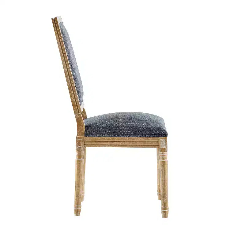 Christopher Knight Home Carina Chaise de salle à manger capitonnée en bois d'hévéa de style campagnard français (lot de 6)