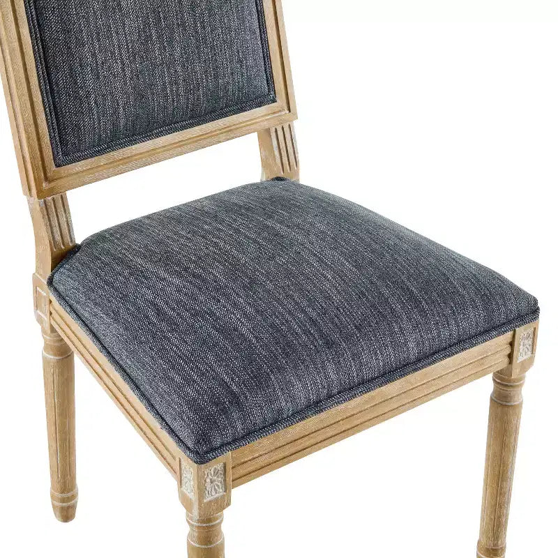 Christopher Knight Home Carina Chaise de salle à manger capitonnée en bois d'hévéa de style campagnard français (lot de 6)