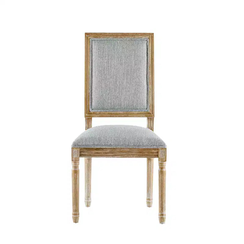 Christopher Knight Home Carina Chaise de salle à manger capitonnée en bois d'hévéa de style campagnard français (lot de 6)