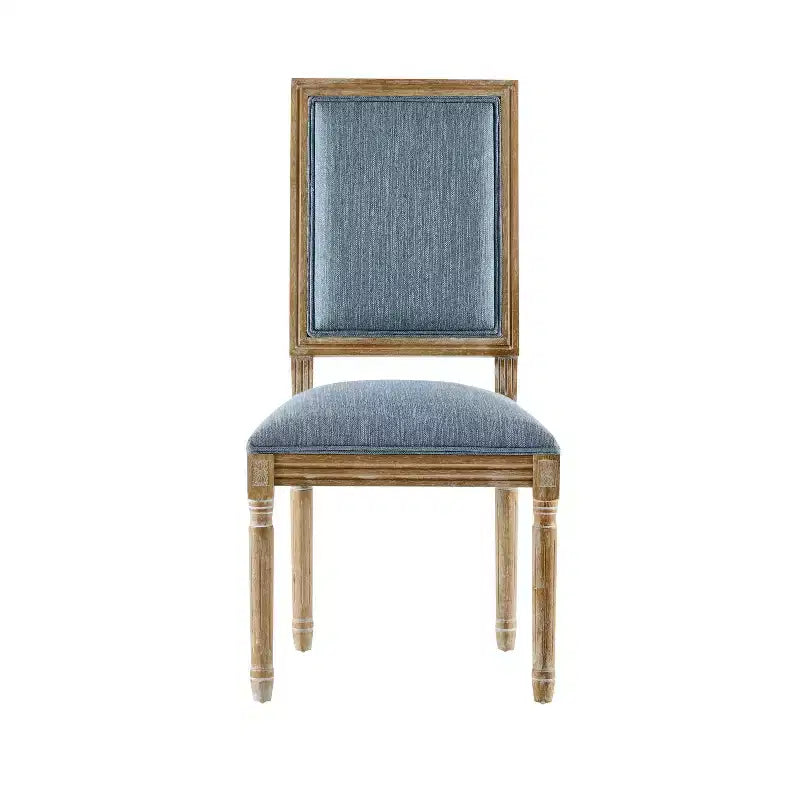 Christopher Knight Home Carina Chaise de salle à manger capitonnée en bois d'hévéa de style campagnard français (lot de 6)