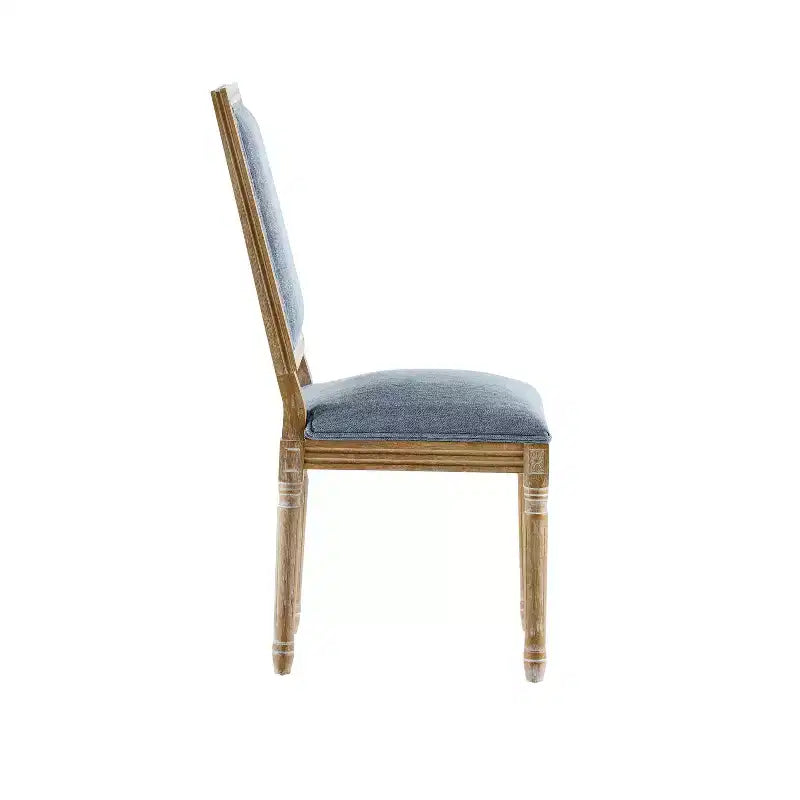 Christopher Knight Home Carina Chaise de salle à manger capitonnée en bois d'hévéa de style campagnard français (lot de 6)