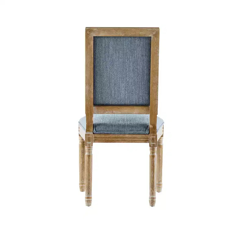 Christopher Knight Home Carina Chaise de salle à manger capitonnée en bois d'hévéa de style campagnard français (lot de 6)