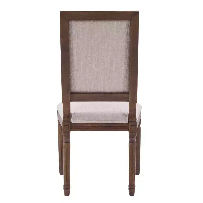 Christopher Knight Home Carina Chaise de salle à manger capitonnée en bois d'hévéa de style campagnard français (lot de 6)