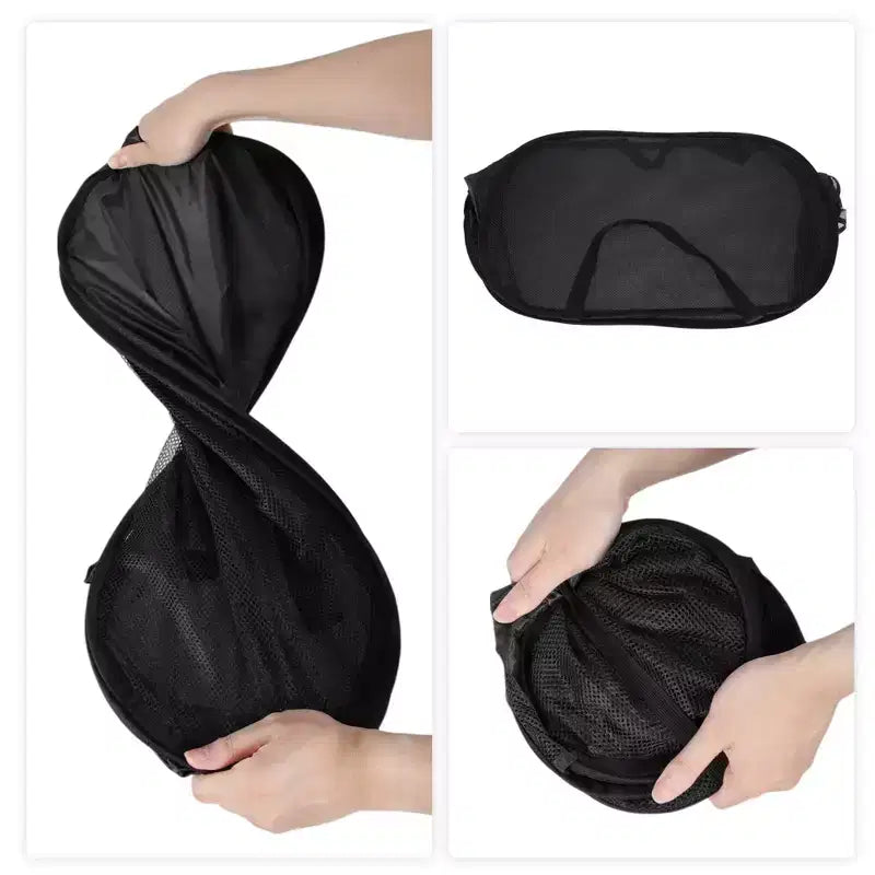 Unique Bargains Panier à Linge Pliant Simple Couche 22,83x14,17x14,17 1 Pièce