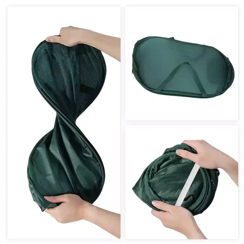 Unique Bargains Panier à Linge Pliant Simple Couche 22,83x14,17x14,17 1 Pièce