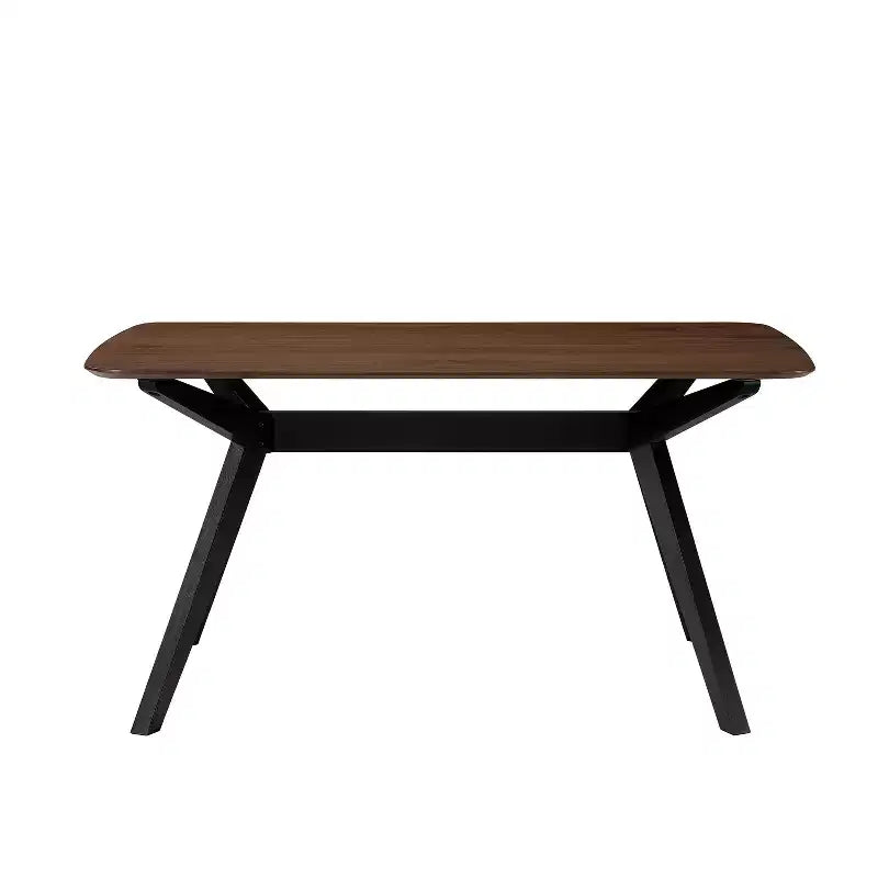 Ensemble de salle à manger tapissé 7 pièces Lareyna de Christopher Knight Home en bois d'hévéa, style milieu de siècle