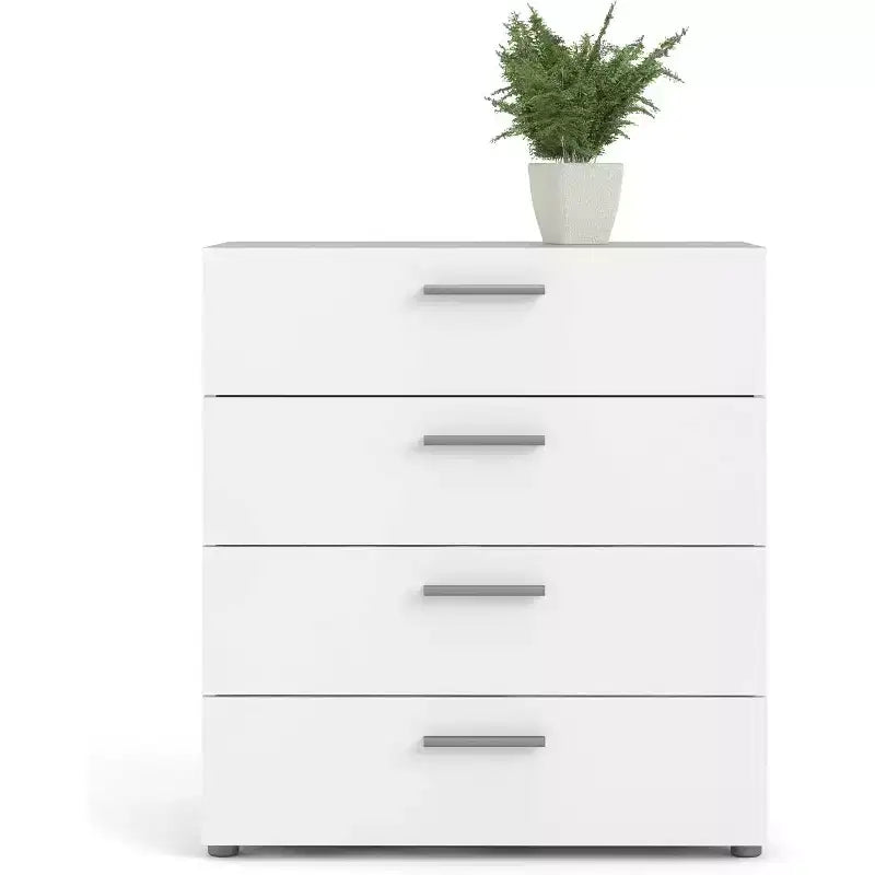HomeStock Austin Commode à quatre tiroirs Style contemporain moderne