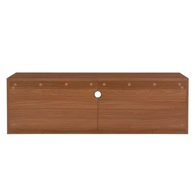 Meuble TV pour chat Meuble TV extensible Meuble TV cache litière, Meuble respectueux des chats, Moderne du milieu du siècle, Noyer-ModernLuxe