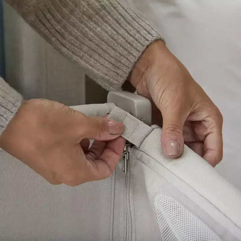Shnuggle Air Lite Cododo Bébé | Lit Bébé Ajustable en Hauteur avec Matelas