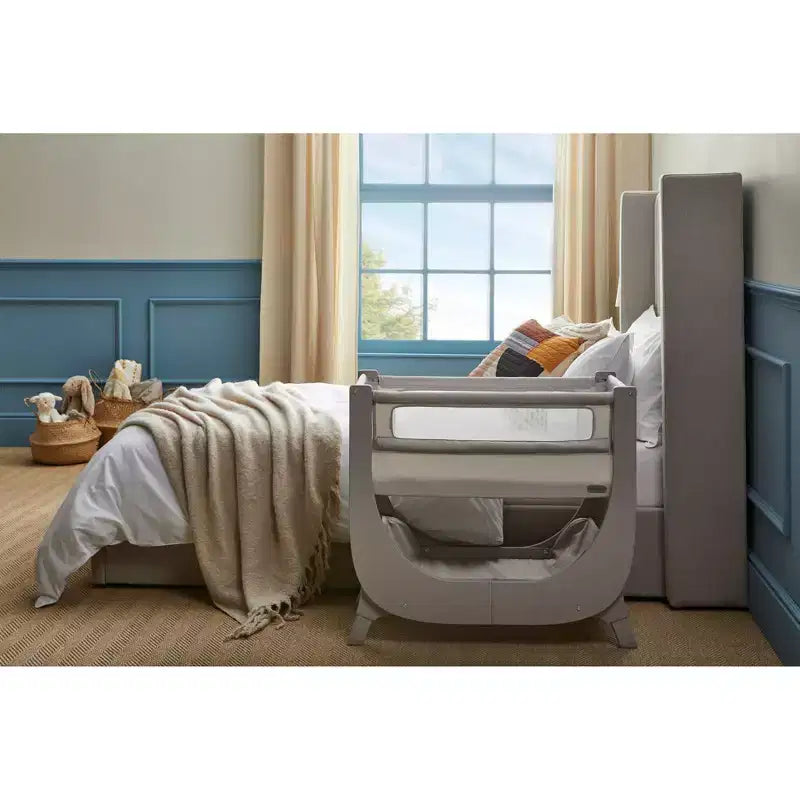 Shnuggle Air Lite Cododo Bébé | Lit Bébé Ajustable en Hauteur avec Matelas