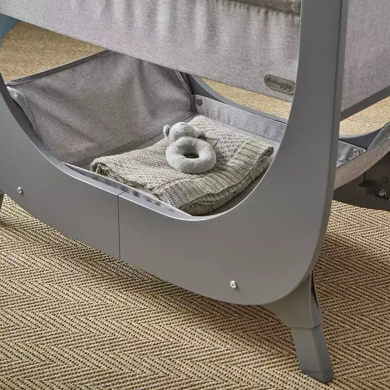 Shnuggle Air Lite Cododo Bébé | Lit Bébé Ajustable en Hauteur avec Matelas