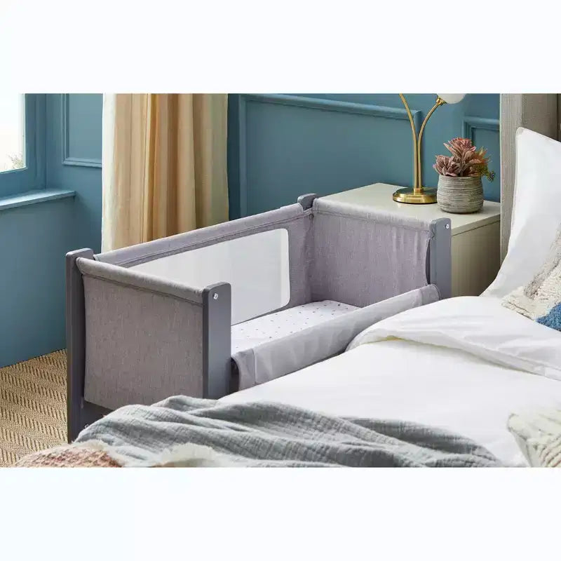Shnuggle Air Lite Cododo Bébé | Lit Bébé Ajustable en Hauteur avec Matelas