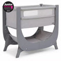 Shnuggle Air Lite Bedside Bassinet | Infant Crib Height Adjustable Baby Bed with Mattress