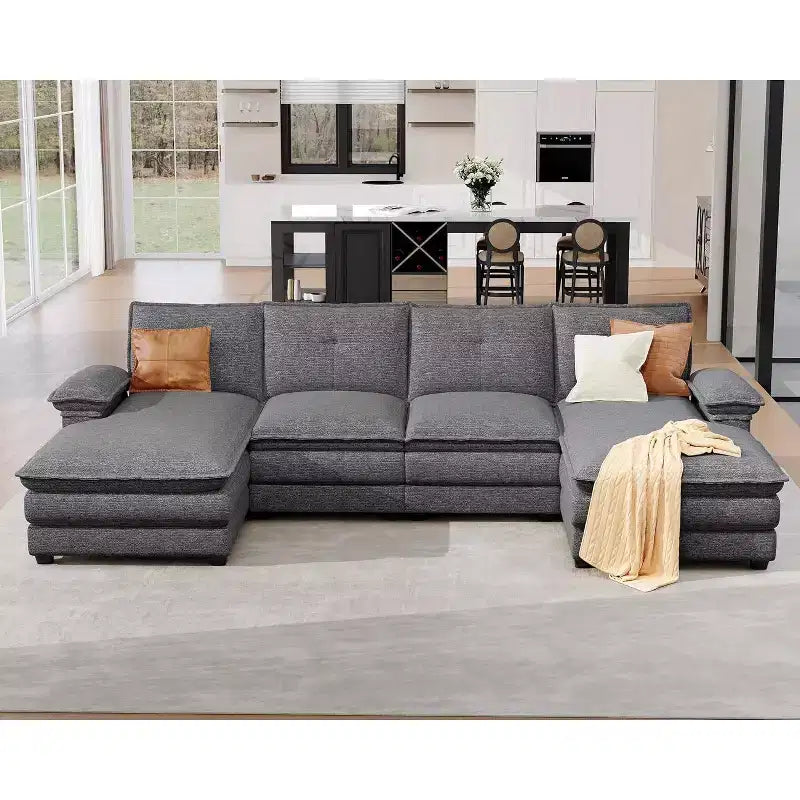 Canapé AMERLIFE avec coussins d'assise à double couche