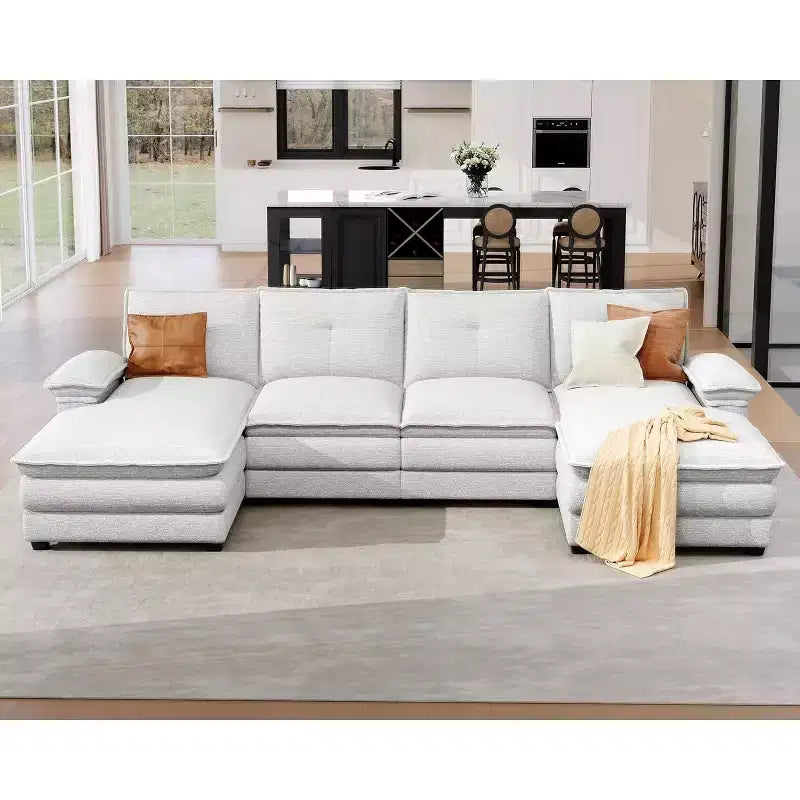 Canapé AMERLIFE avec coussins d'assise à double couche