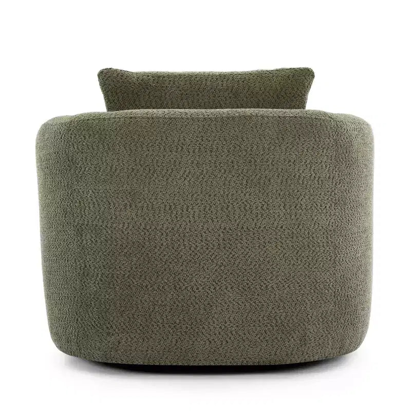Fauteuil baquet pivotant rembourré Whisen 38.2 avec oreiller