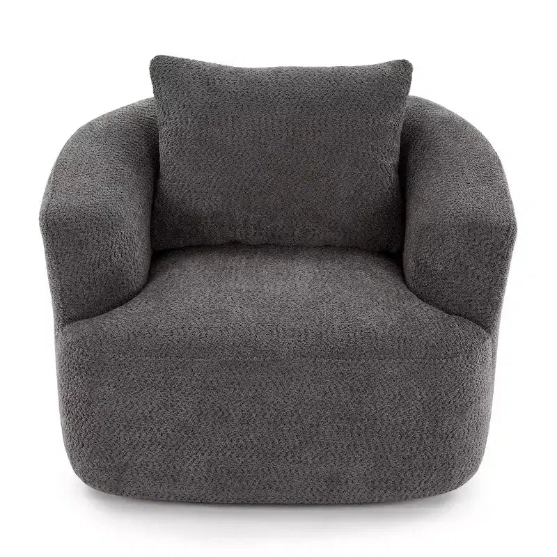 Fauteuil baquet pivotant rembourré Whisen 38.2 avec oreiller