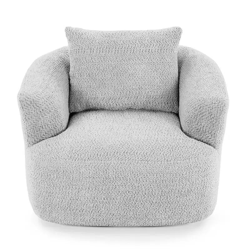 Fauteuil baquet pivotant rembourré Whisen 38.2 avec oreiller