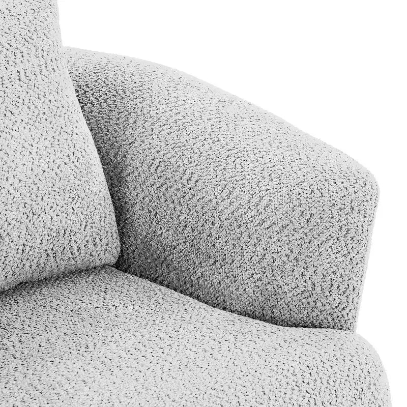 Fauteuil baquet pivotant rembourré Whisen 38.2 avec oreiller