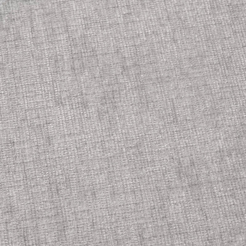 WestinTrends Augusta 128 Canapé modulable d'angle en U en chenille avec ports USB/Type-C et poches latérales