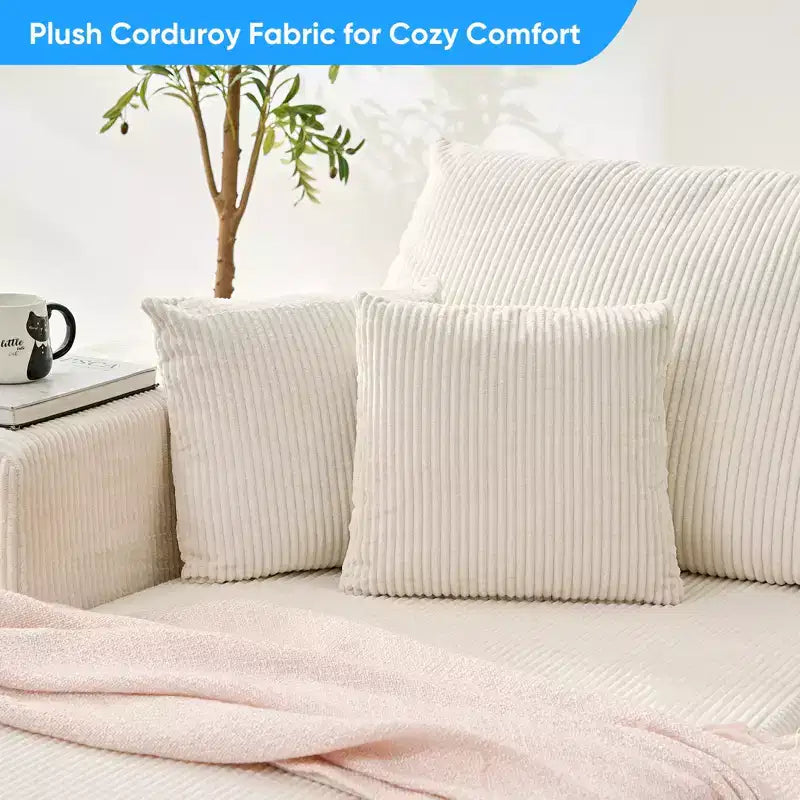 Mjkone Canapé sectionnel en velours côtelé 108" avec méridienne, canapé modulaire en nuage à 3 pièces combinables, canapé en L