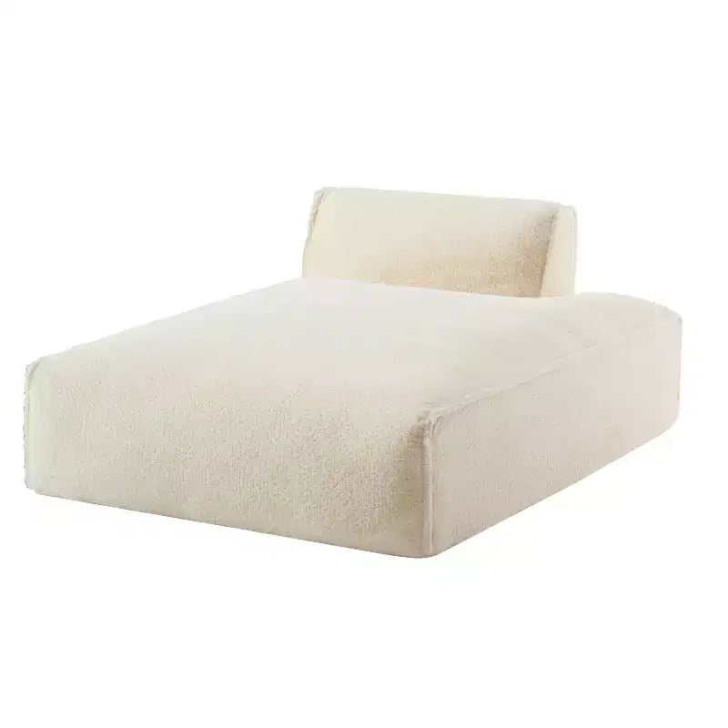 Canapé-lit modulaire surdimensionné 72,5" orienté à gauche, canapé entièrement compressé sans assemblage pour salon, canapé en mousse 1 place adapté aux personnes âgées