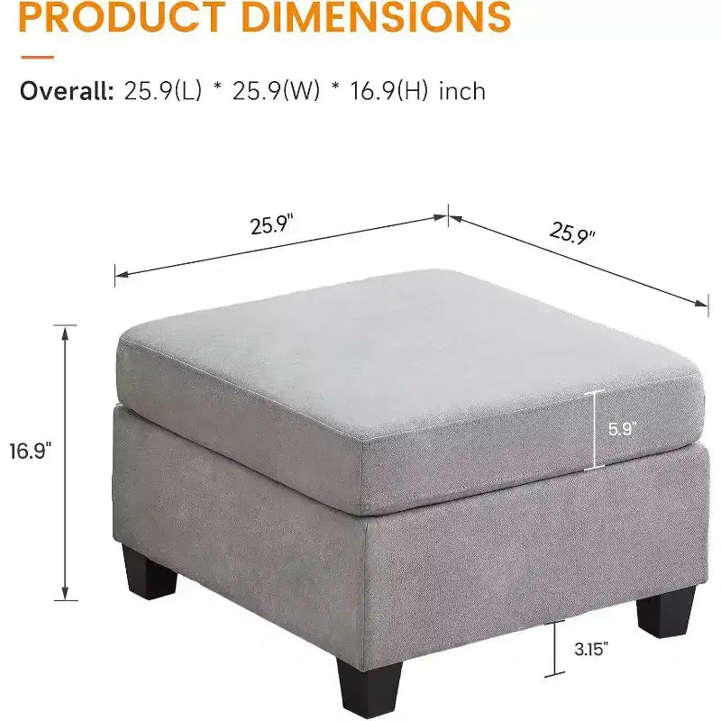 Pouf modulaire Acekool