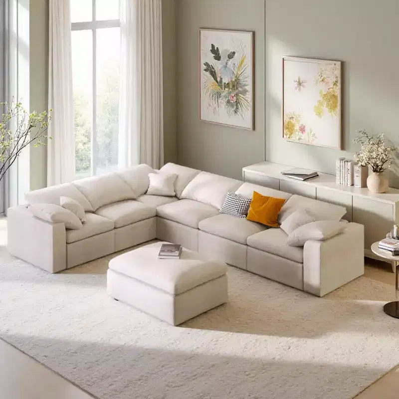 Merax Extra-Large 7-Seater Modular Sectional Sofa