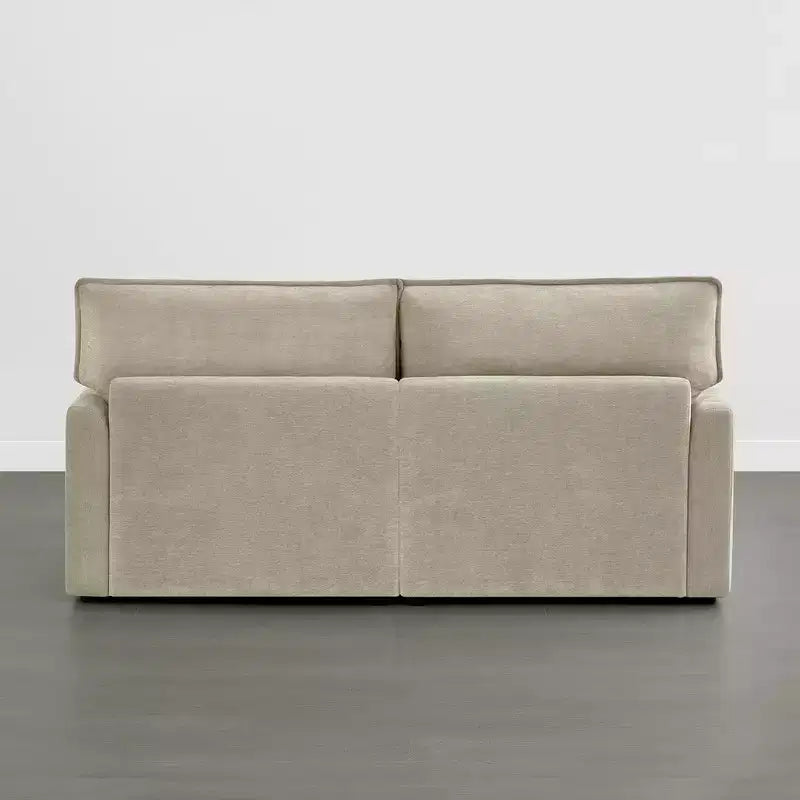 Canapé modulable surdimensionné Spruce & Spring pour salon, taupe-2PC+ottoman