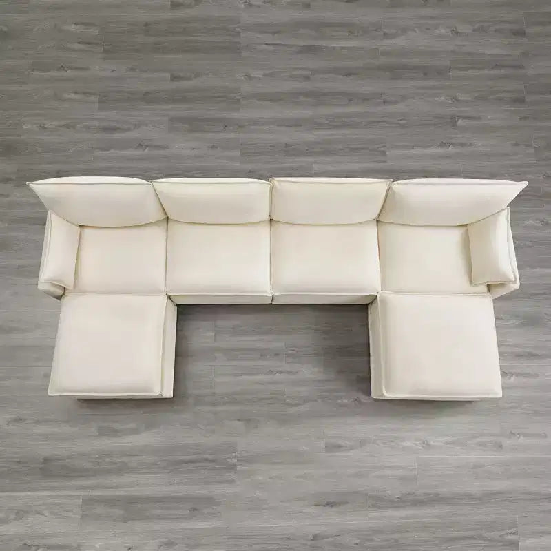 Canapé modulable surdimensionné Spruce & Spring pour salon