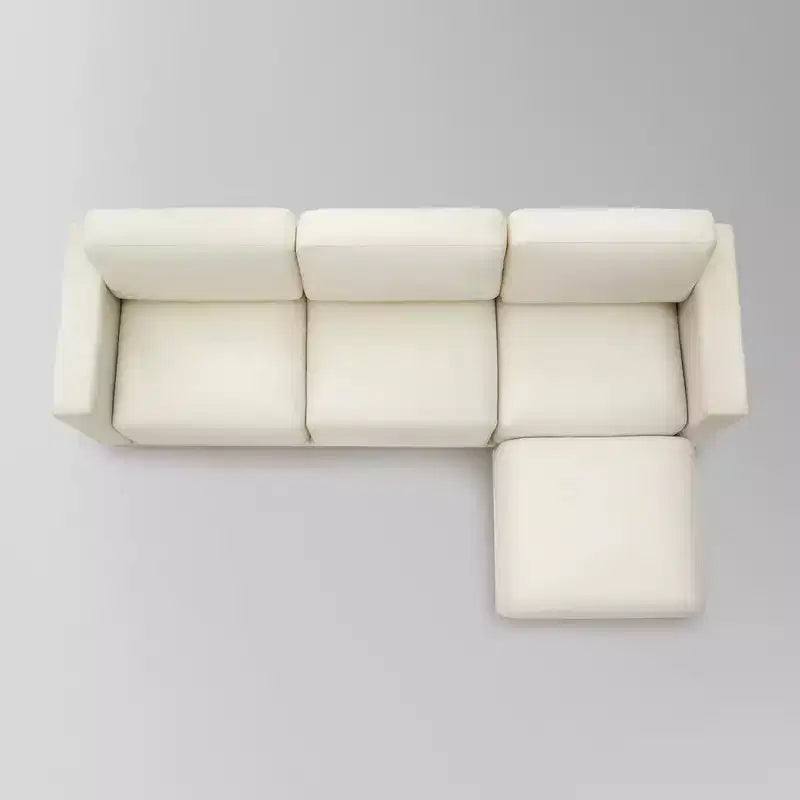 Canapé modulable surdimensionné 4 pièces Spruce & Spring Cloud pour salon