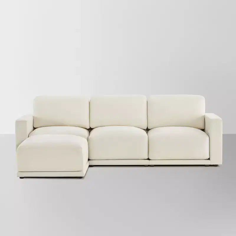 Canapé modulable surdimensionné 4 pièces Spruce & Spring Cloud pour salon
