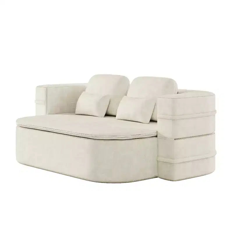 Canapé-lit pliable 2 en 1 de 75 pouces, canapé de sol convertible avec coussin en mousse et couverture multifonctionnelle pour salon, chambre à coucher ou studio