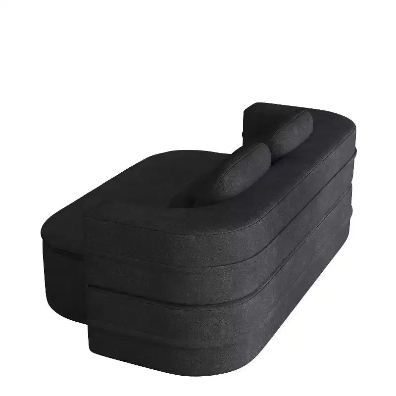 Canapé-lit pliable 2 en 1 de 75 pouces, canapé de sol convertible avec coussin en mousse et couverture multifonctionnelle pour salon, chambre à coucher ou studio