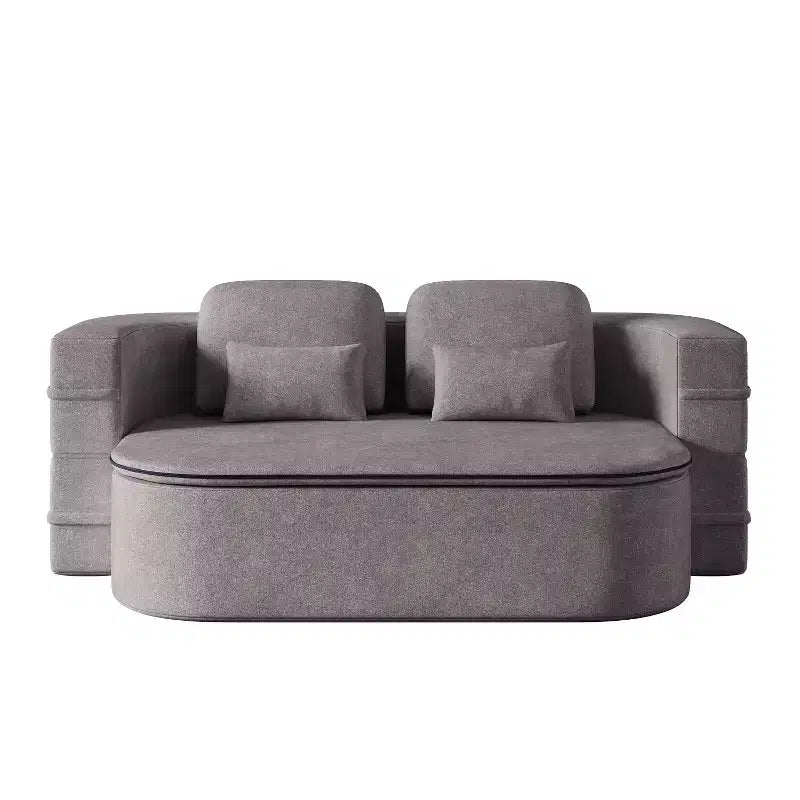 Canapé-lit pliable 2 en 1 de 75 pouces, canapé de sol convertible avec coussin en mousse et couverture multifonctionnelle pour salon, chambre à coucher ou studio