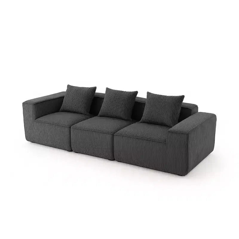 Canapé modulable Whisen, compression, multi-personnes, librement combinable